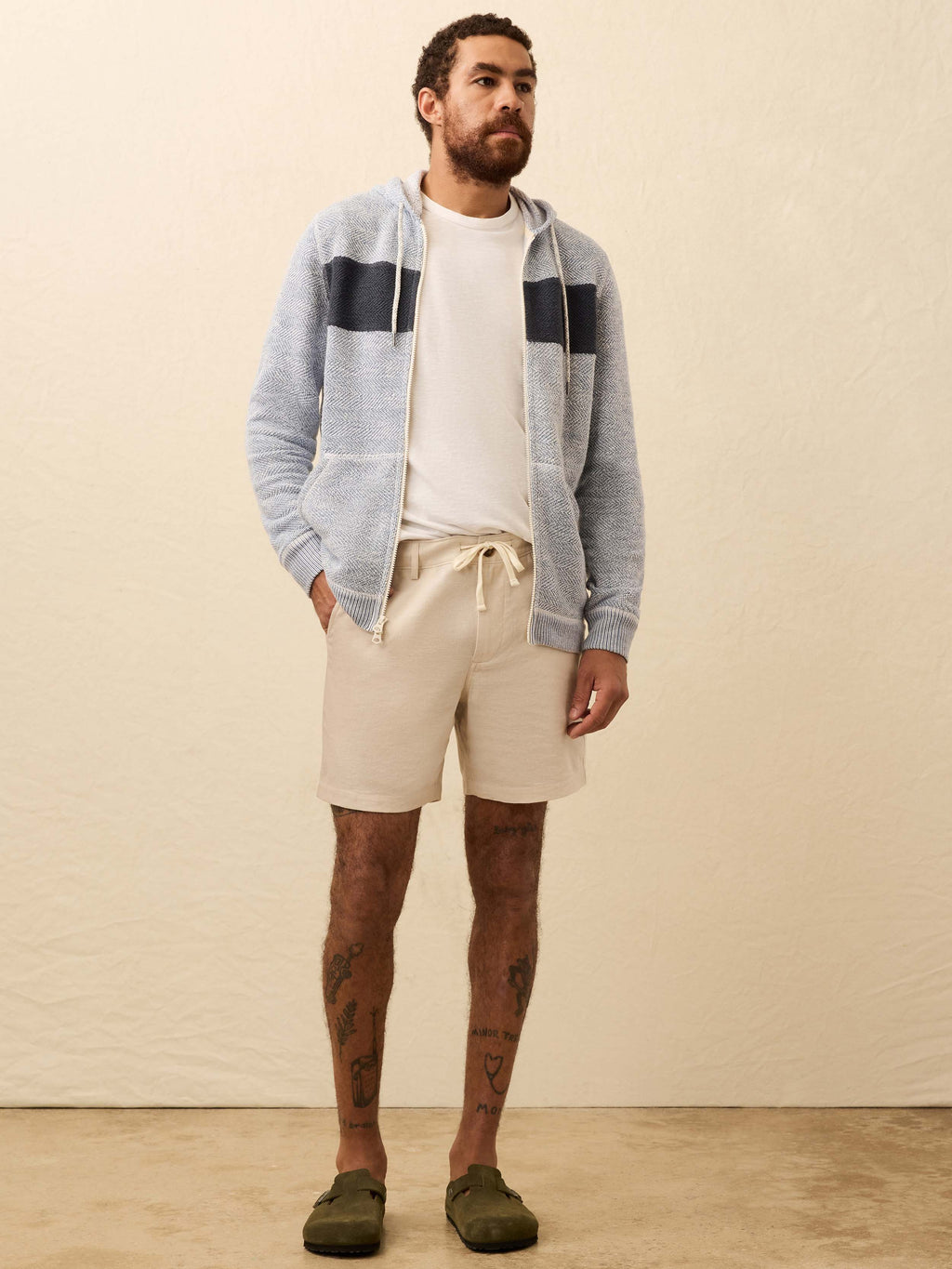 Movement™ Linen Drawstring Short - Dorset Sand