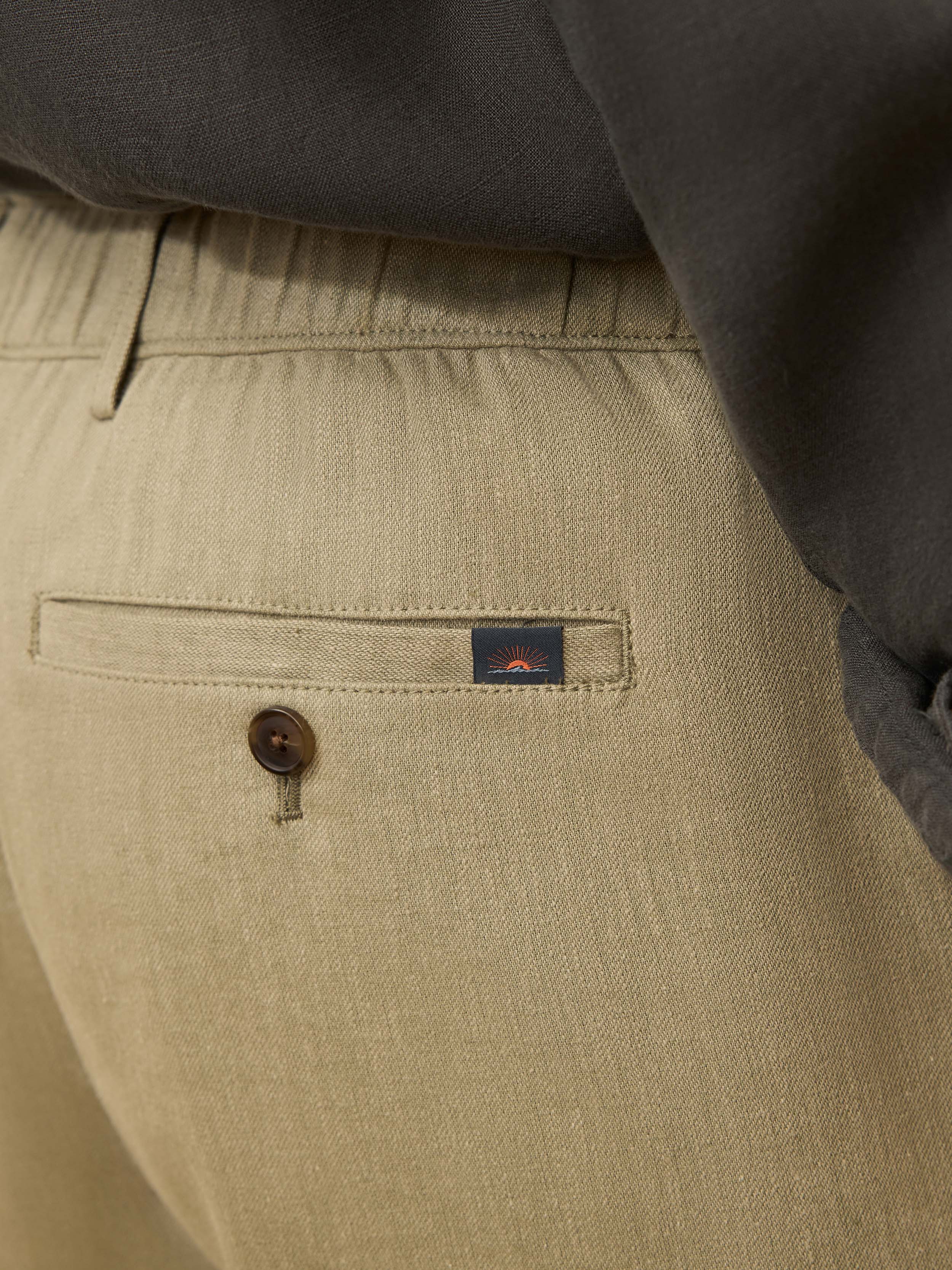 Movement™ Linen Drawstring Short - Sage Cliff