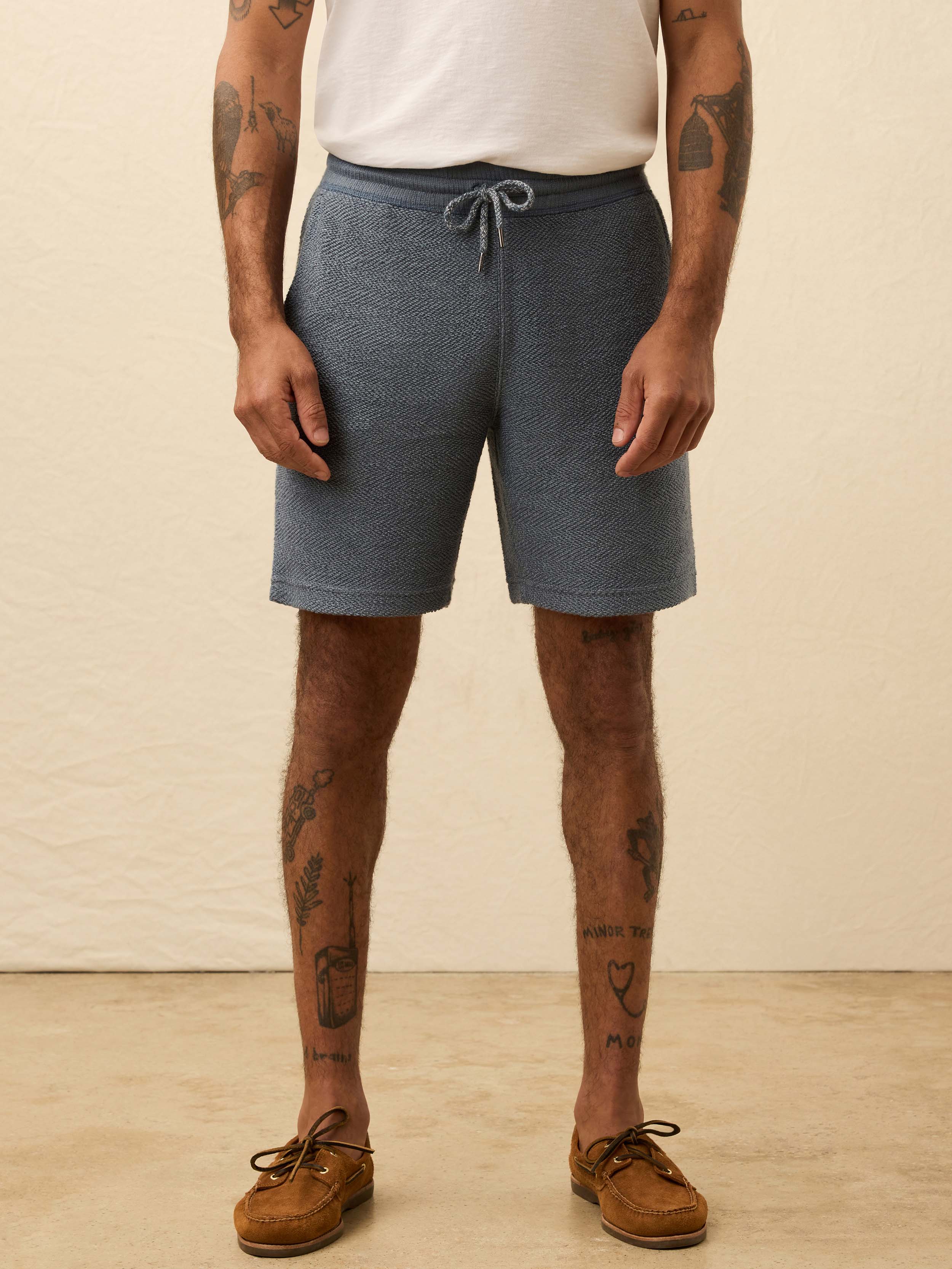 Whitewater Sweatshort - Deep Marine
