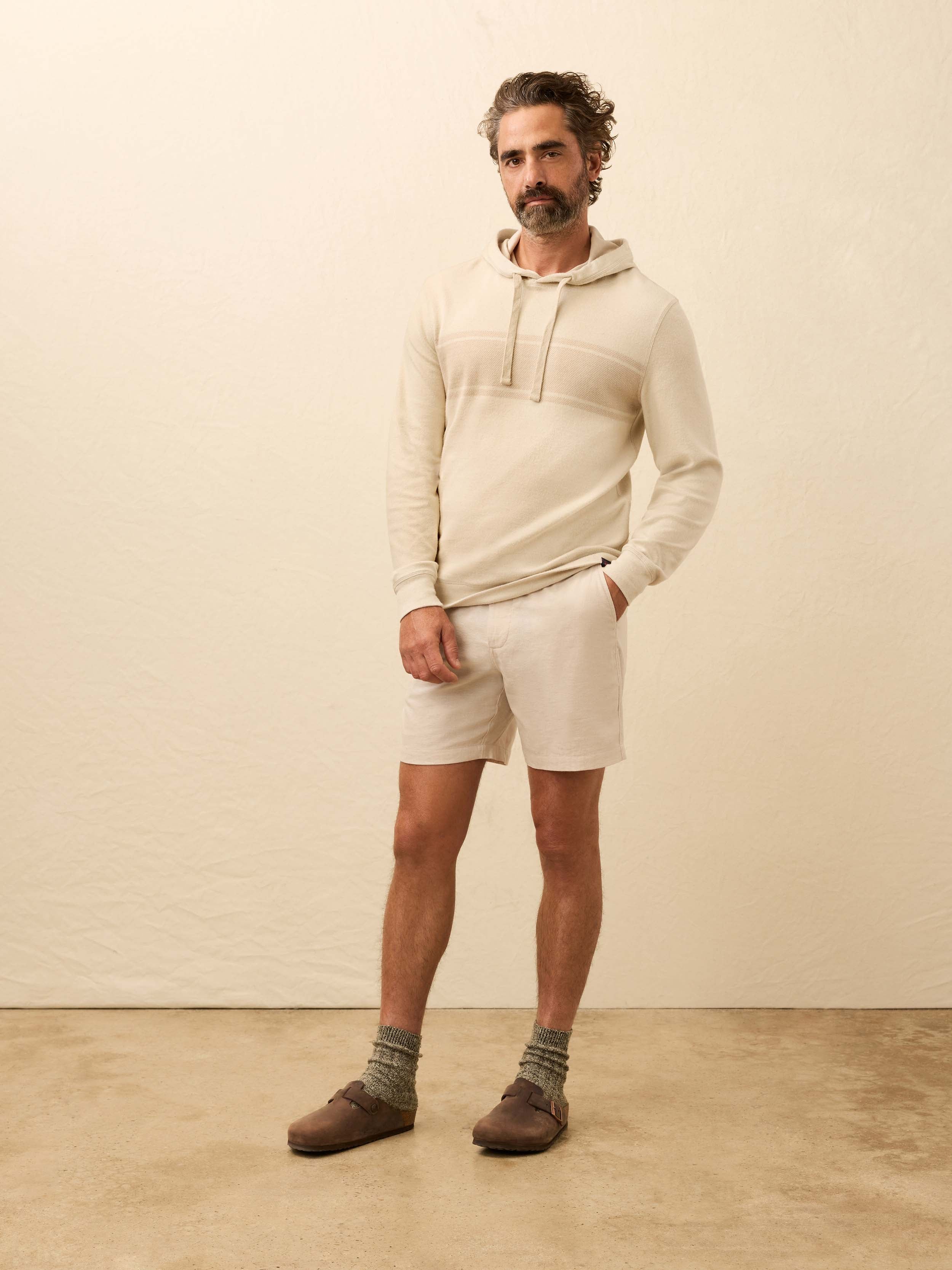 Legend™ Sweater Hoodie - Winter Oat Surf Stripe