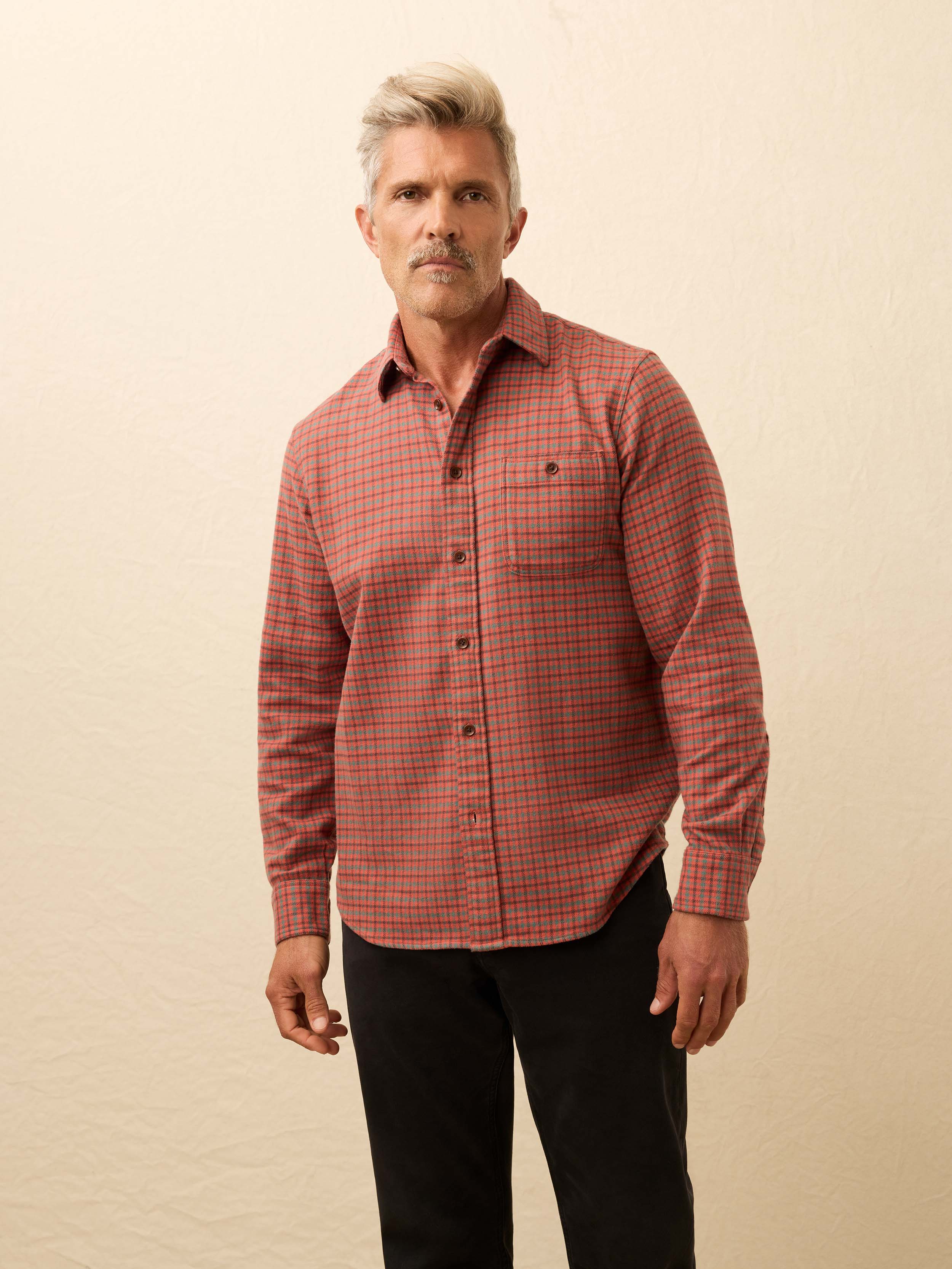 Super Brushed Flannel - Amber Hills Check