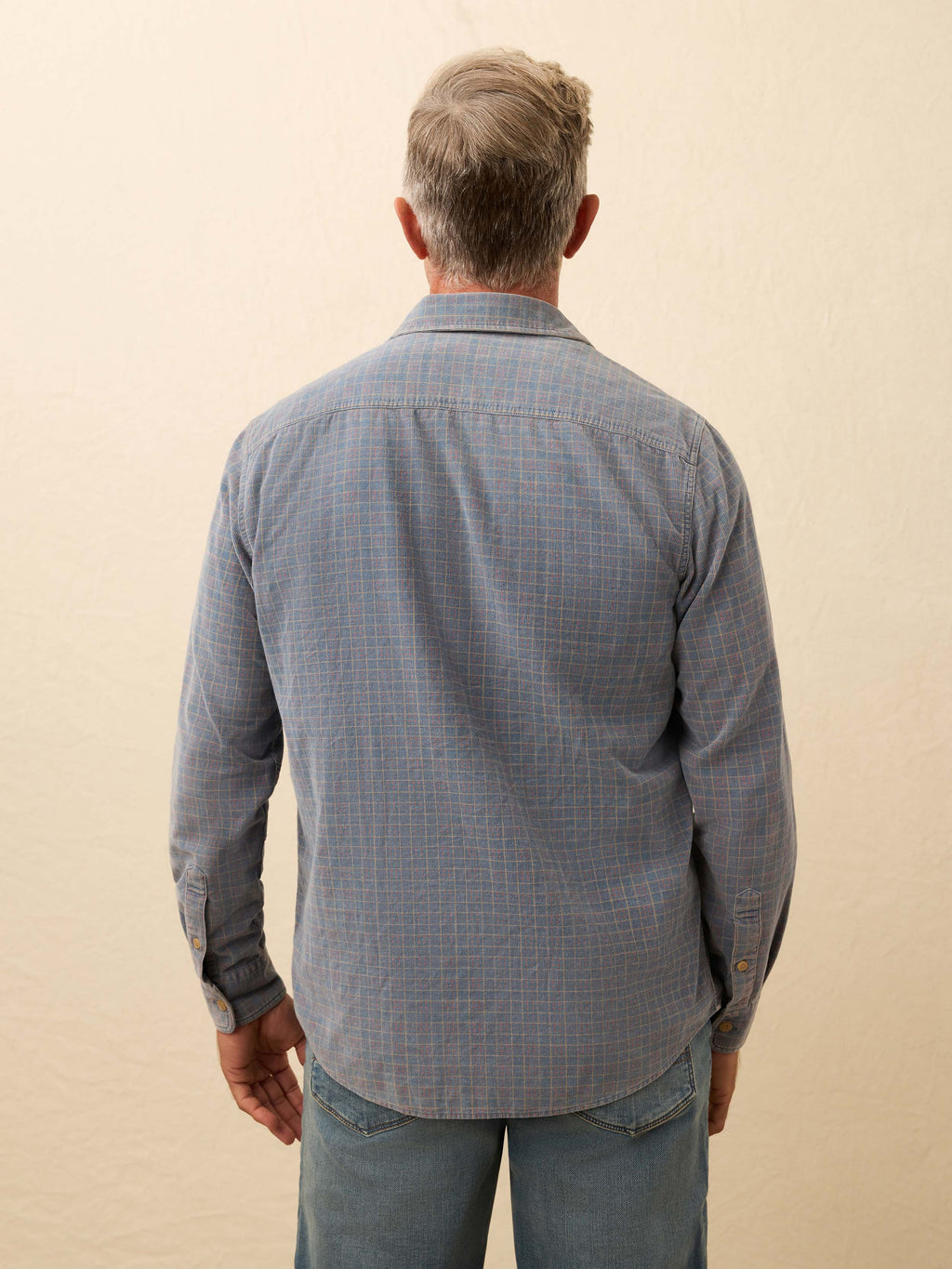 Corduroy Workshirt - Indigo Belle Plaid