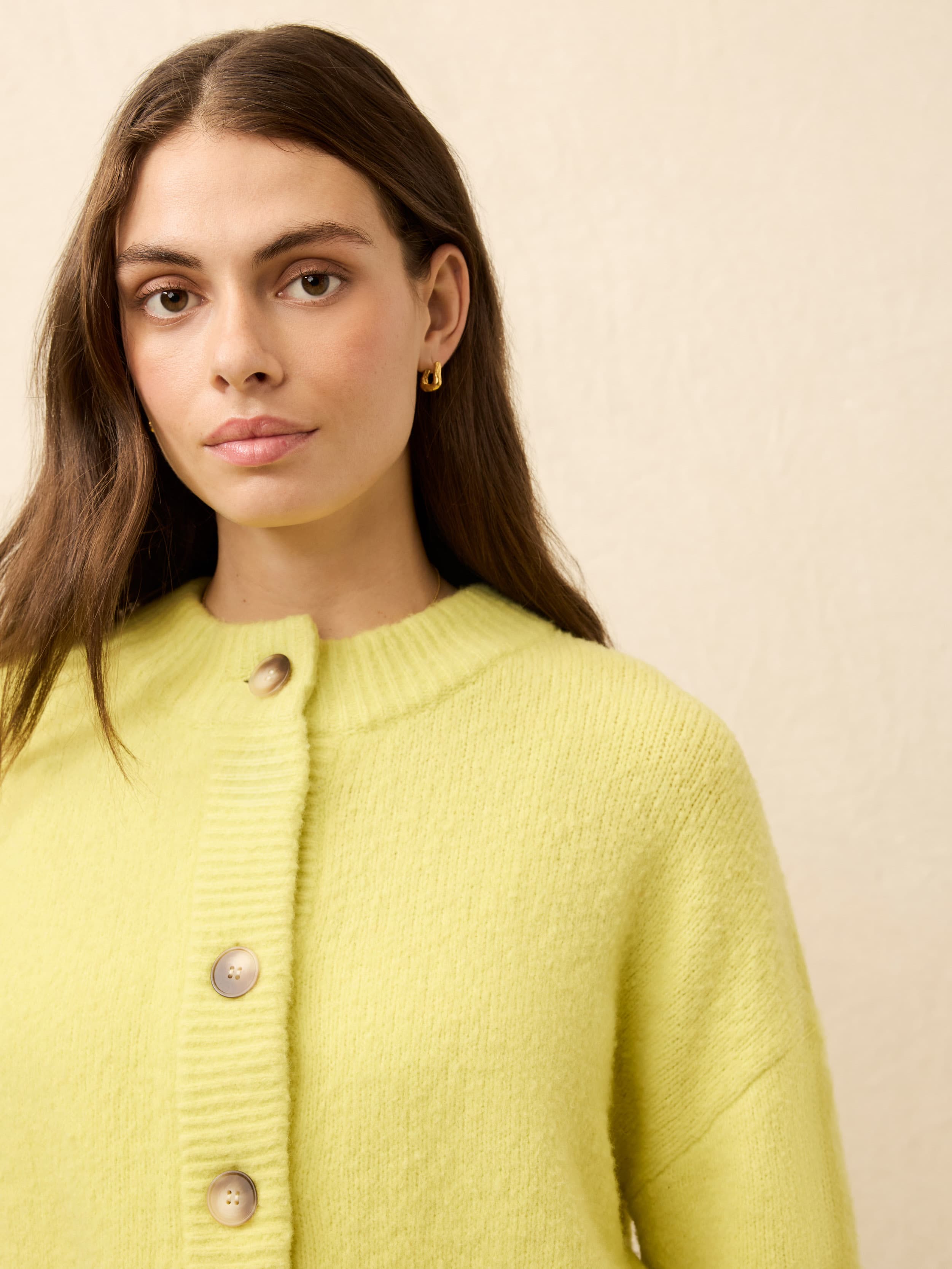 Alpine Cozy Cardigan - Citrus Shore
