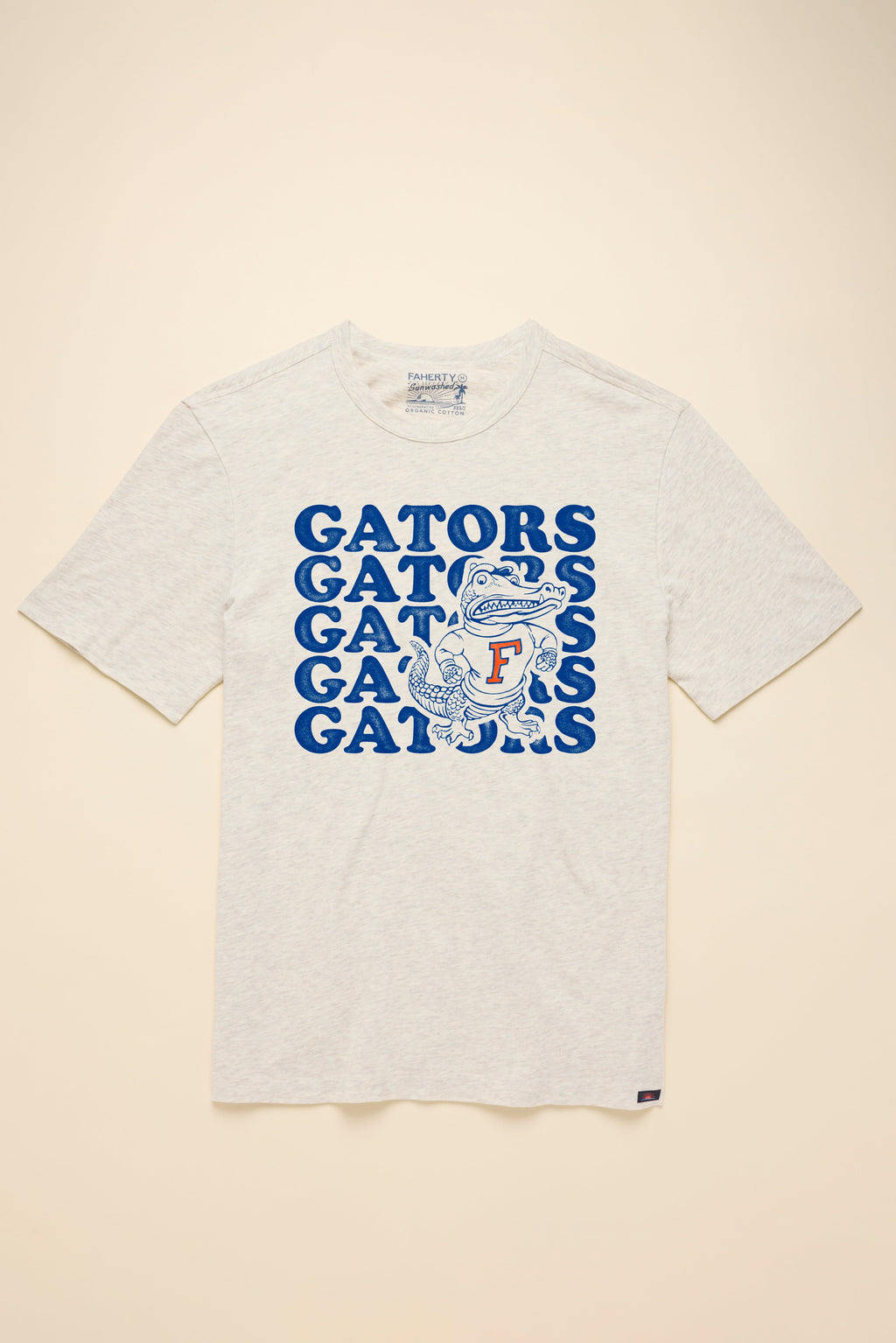 University of Florida Sunwashed Tee - Island Dune Heather