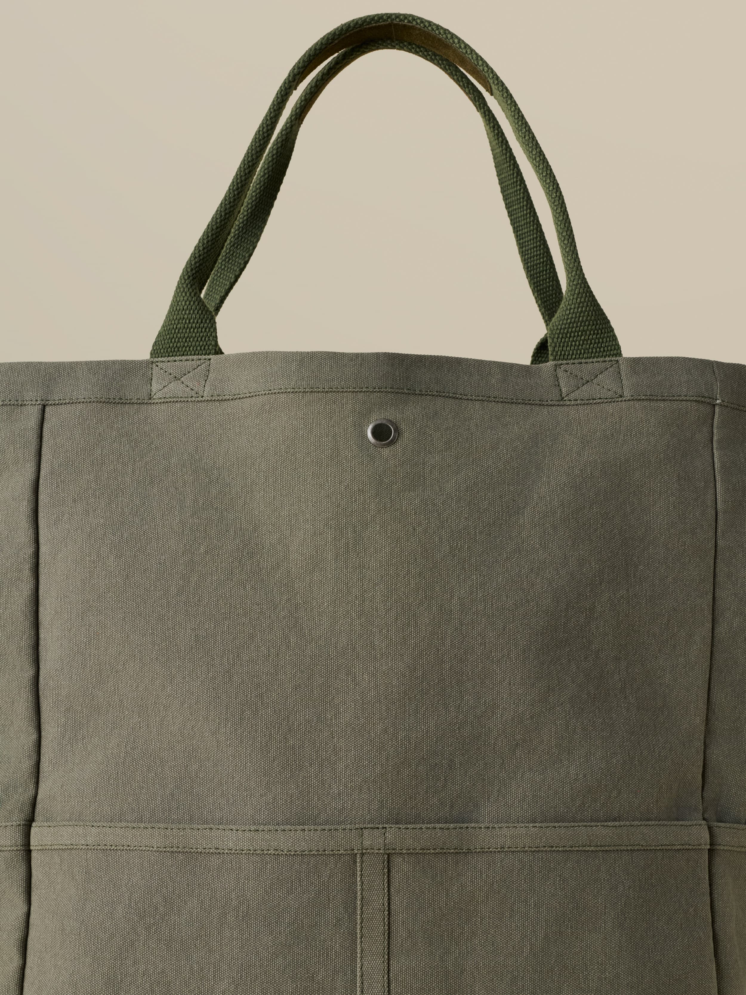 Sunwashed Canvas Utility Bag - Olive