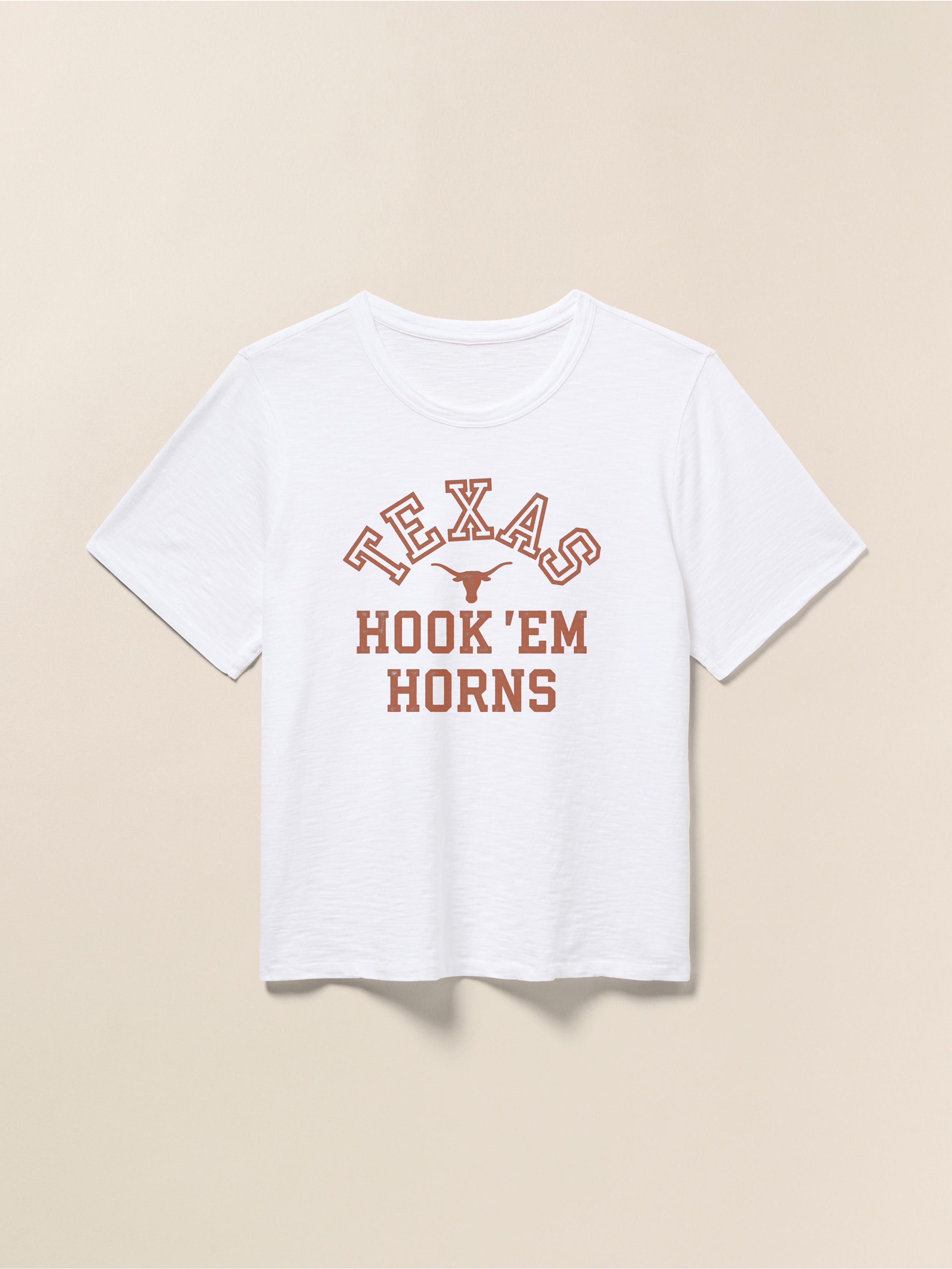 University of Texas Sunwashed Essential Tee - White