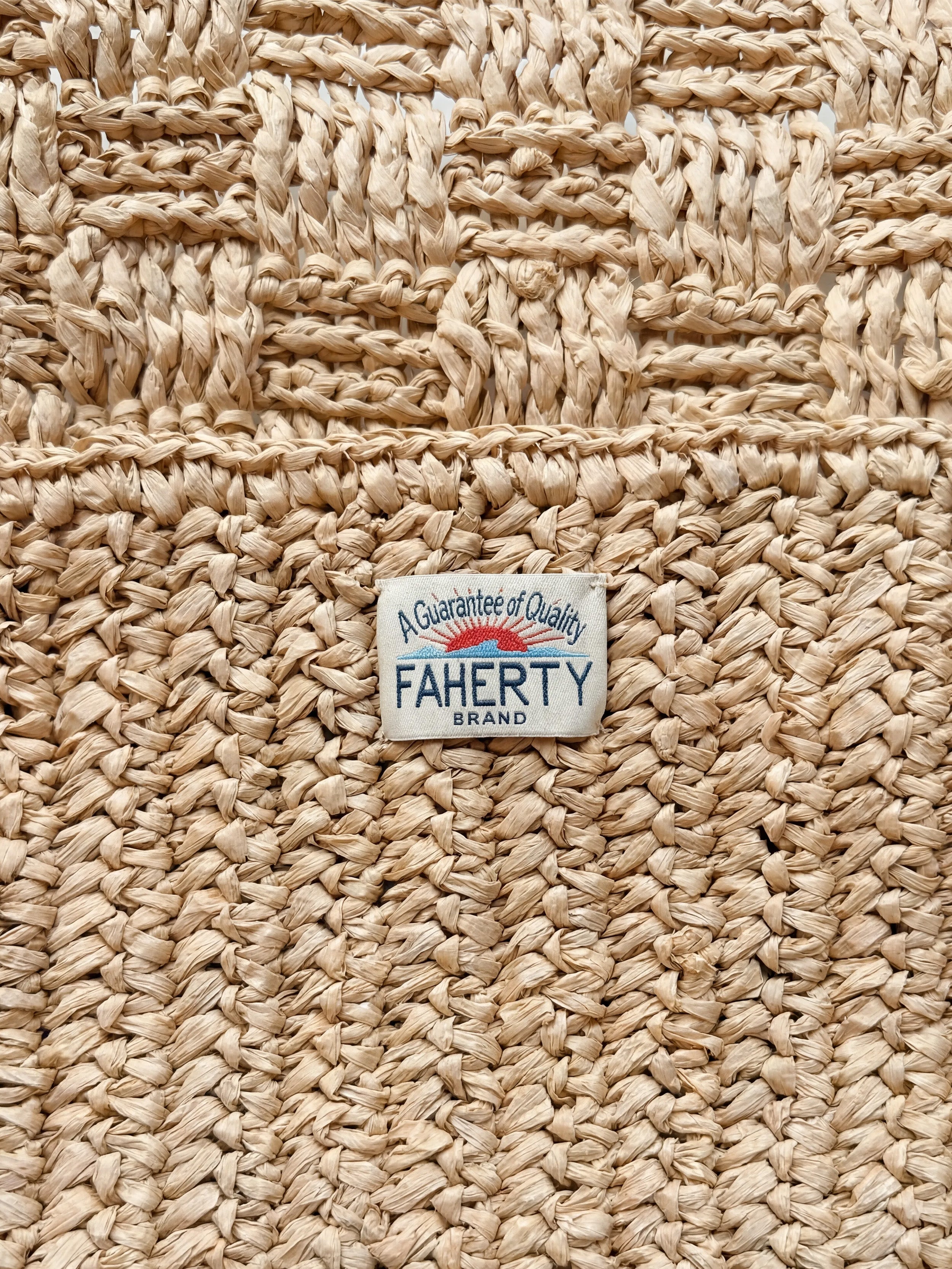 Straw Market Tote - Natural