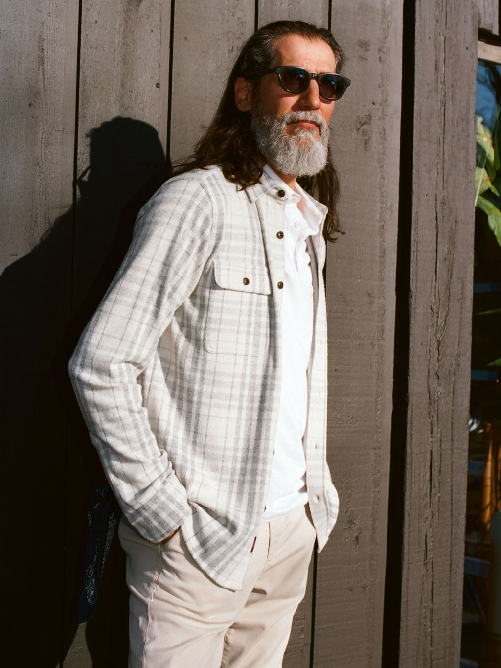 Legend™ Sweater Shirt - Cloud Ridge Plaid