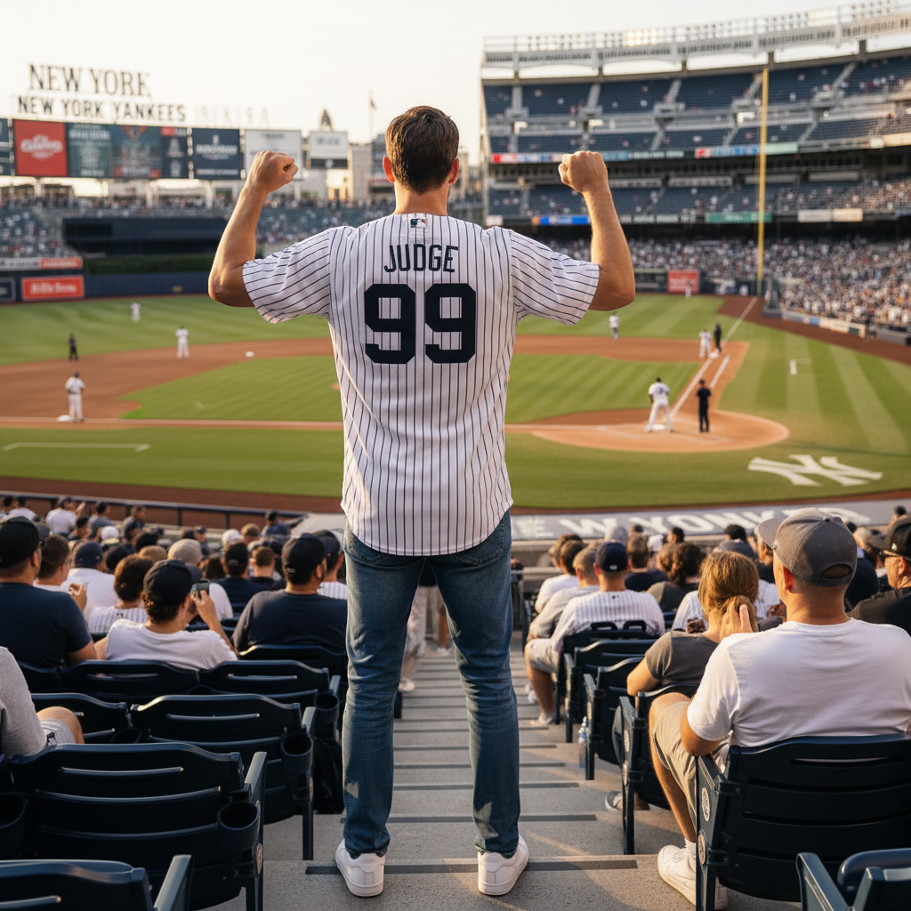 Aaron Judge #99 New York Yankees Jersey – MLB Baseball Official Style
